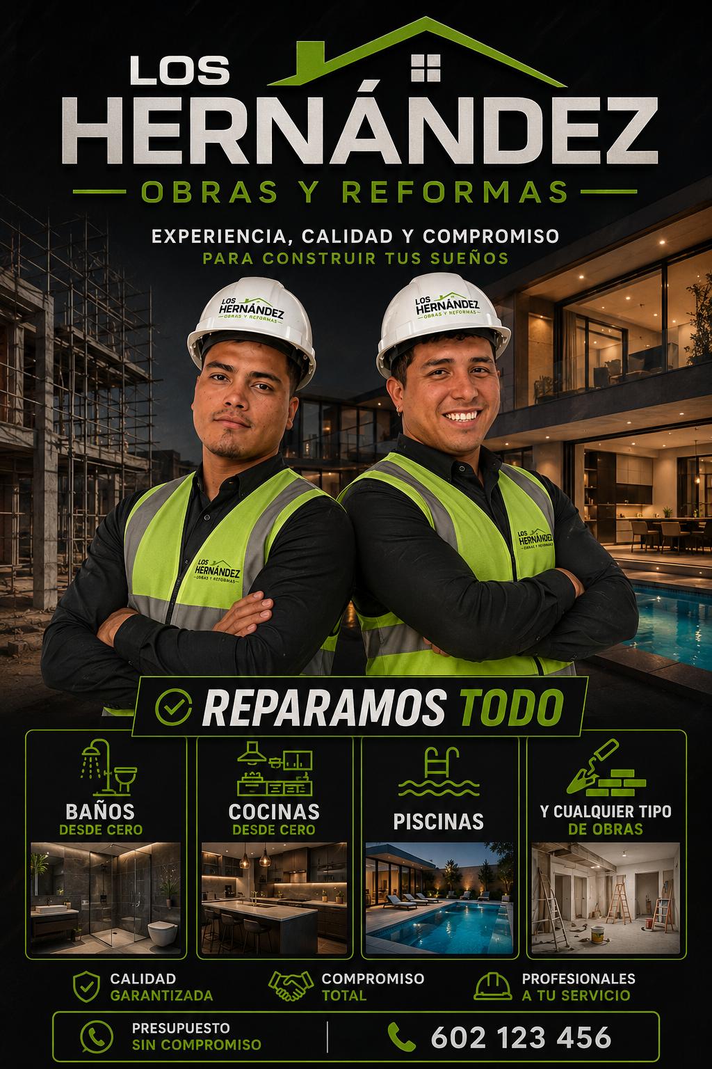 Obra terminada por Los Hernández